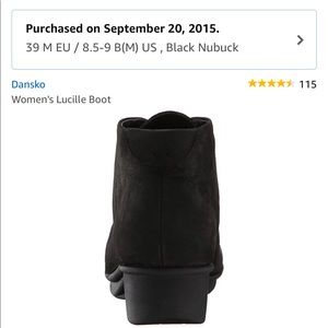 dansko lucille boot